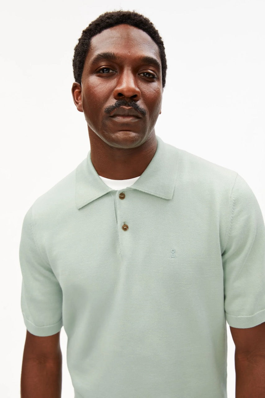 SHORTSLEEVE Knit Poloshirt foam