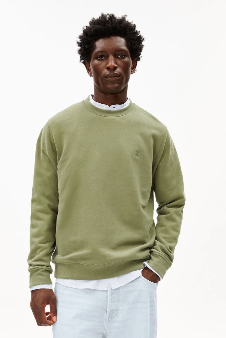 BAARO Loop Sweatshirt fatigue green