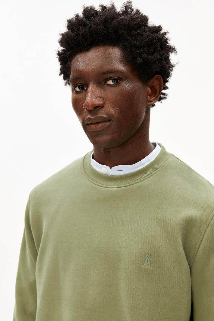 BAARO Loop Sweatshirt fatigue green