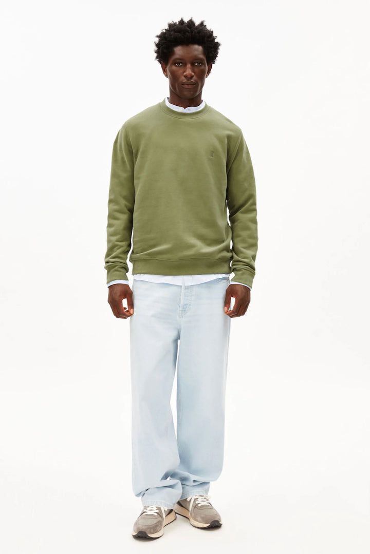 BAARO Loop Sweatshirt fatigue green