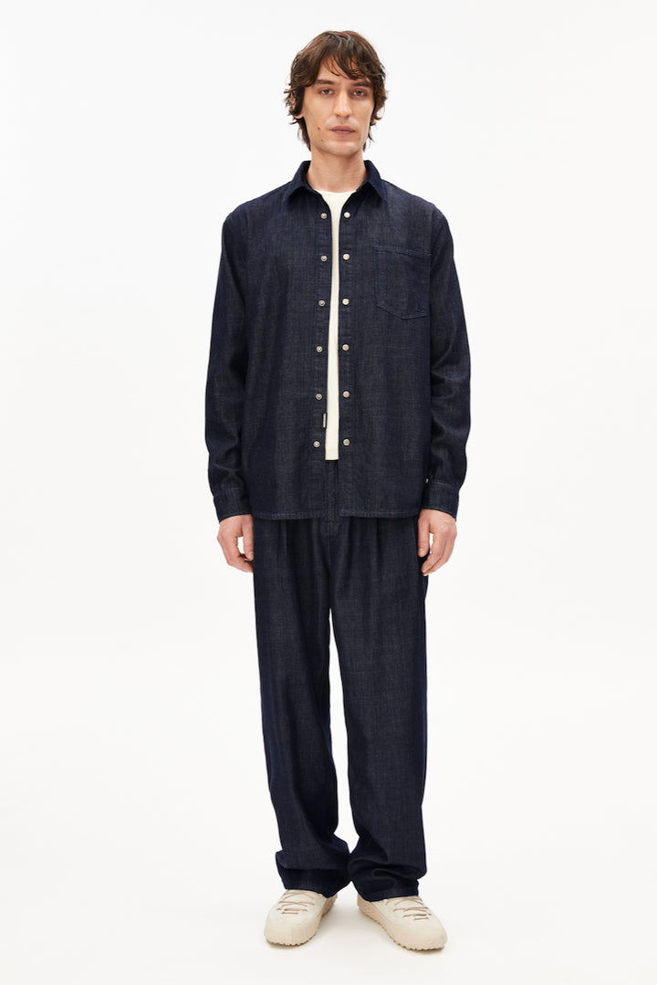 DARK WASH Denim Shirt rinse