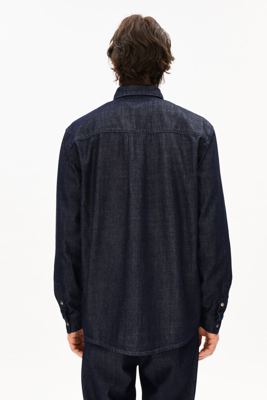 DARK WASH Denim Shirt rinse