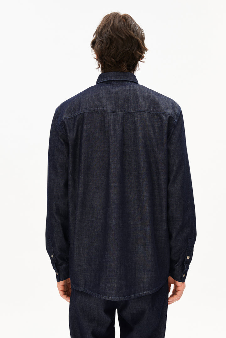 DARK WASH Denim Shirt rinse