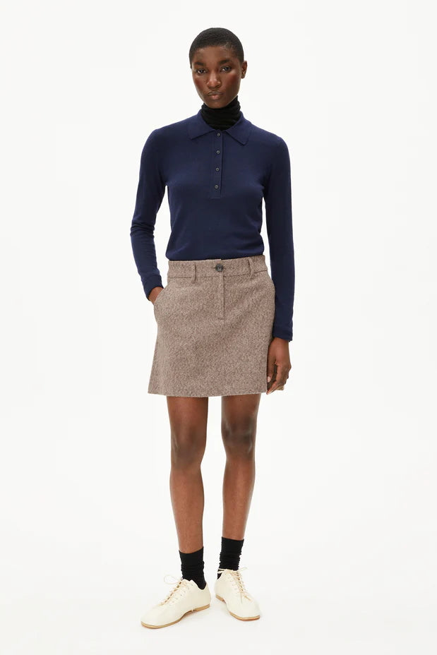 HANNAAHLA TWEED Rock pure walnut cream