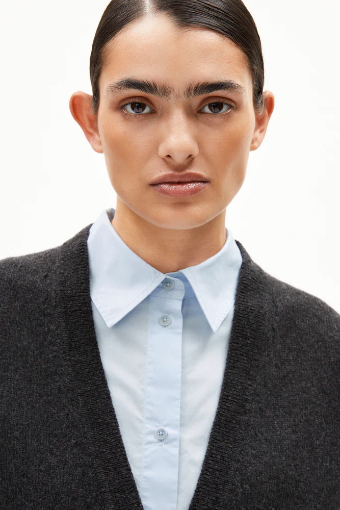 KAAJA Strickjacke steel melange