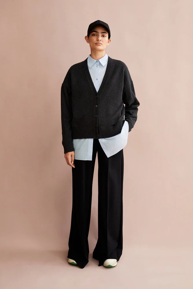 KAAJA Strickjacke steel melange