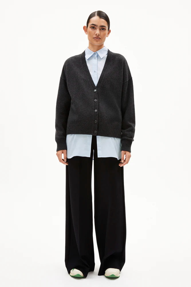 KAAJA Strickjacke steel melange