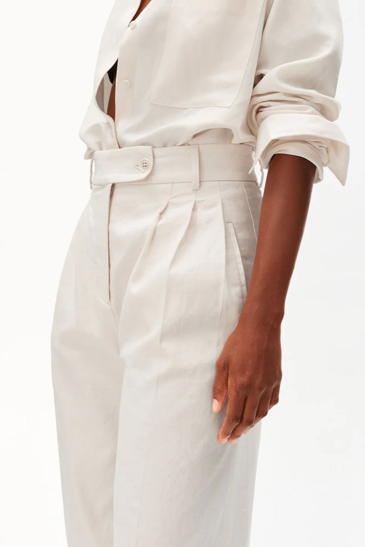 KAAYUA Pant Linen Blend undyed