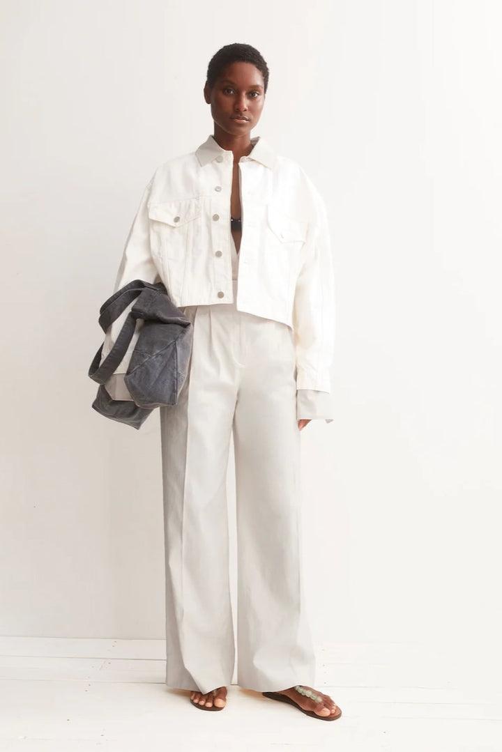 KAAYUA Pant Linen Blend undyed