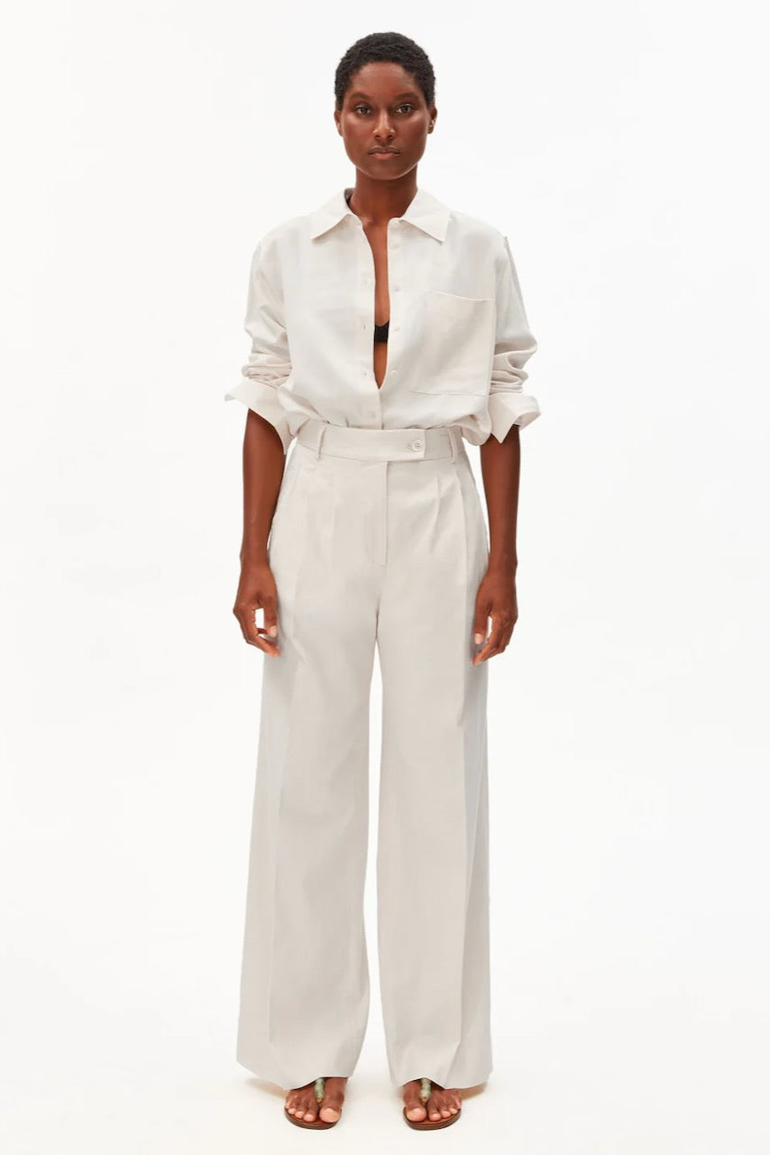 KAAYUA Pant Linen Blend undyed
