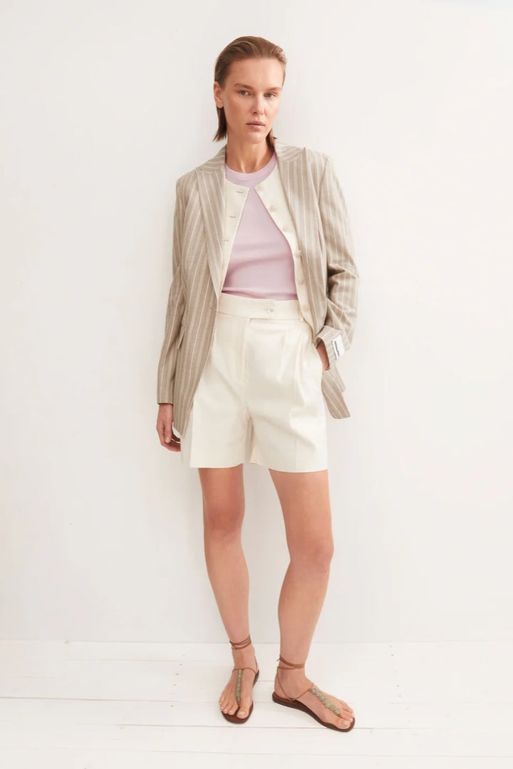 KAAYUA SHORT Linen Blend undyed