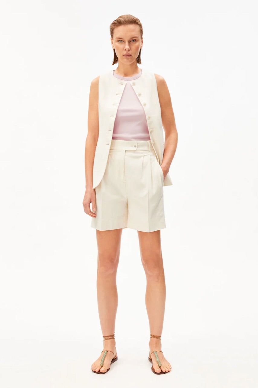 KAAYUA SHORT Linen Blend undyed