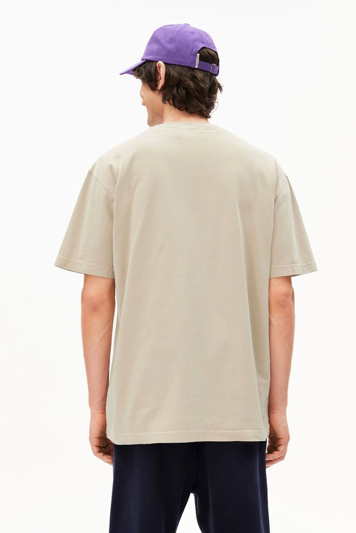 ICONIC Å MAARKOS GD T-Shirt sand stone washed