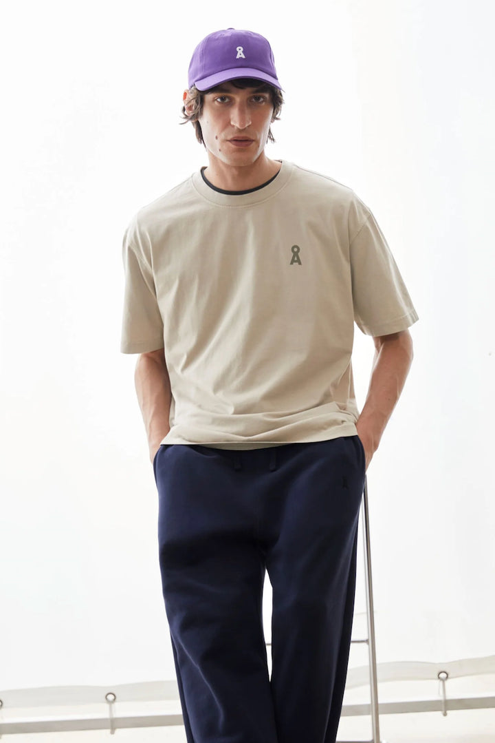 ICONIC Å MAARKOS GD T-Shirt sand stone washed