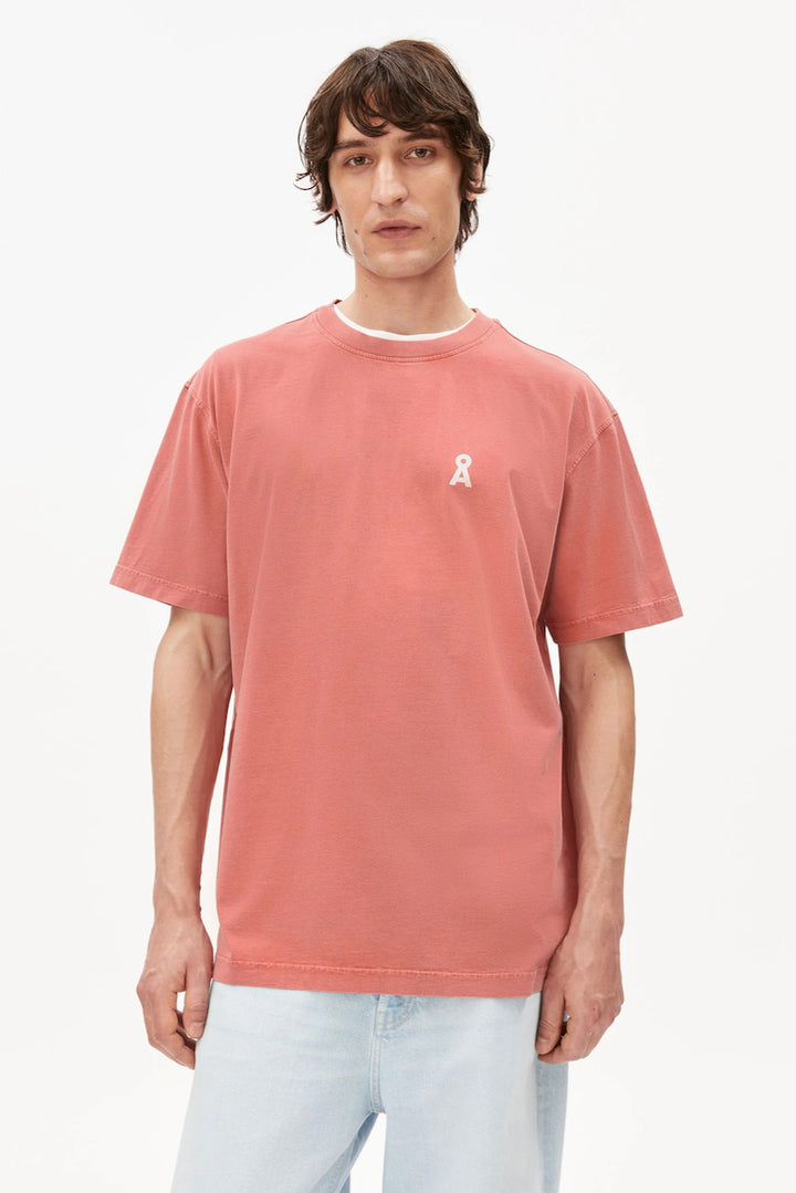 MAARKOS GMT Dye Bike T-Shirt tabasco red washed