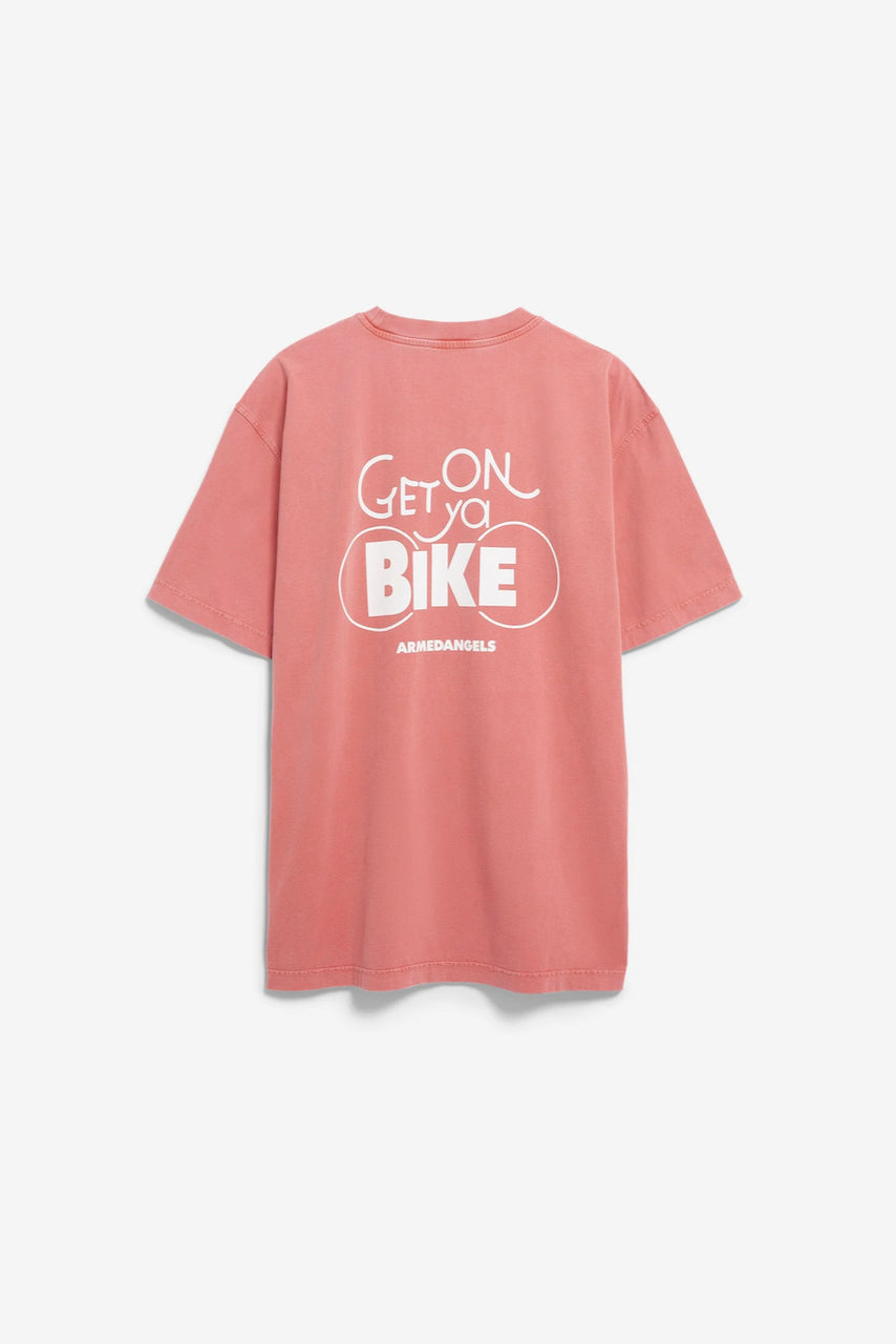 MAARKOS GMT Dye Bike T-Shirt tabasco red washed
