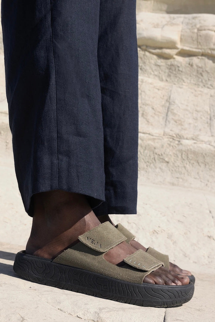 ETNA Suede kaki black