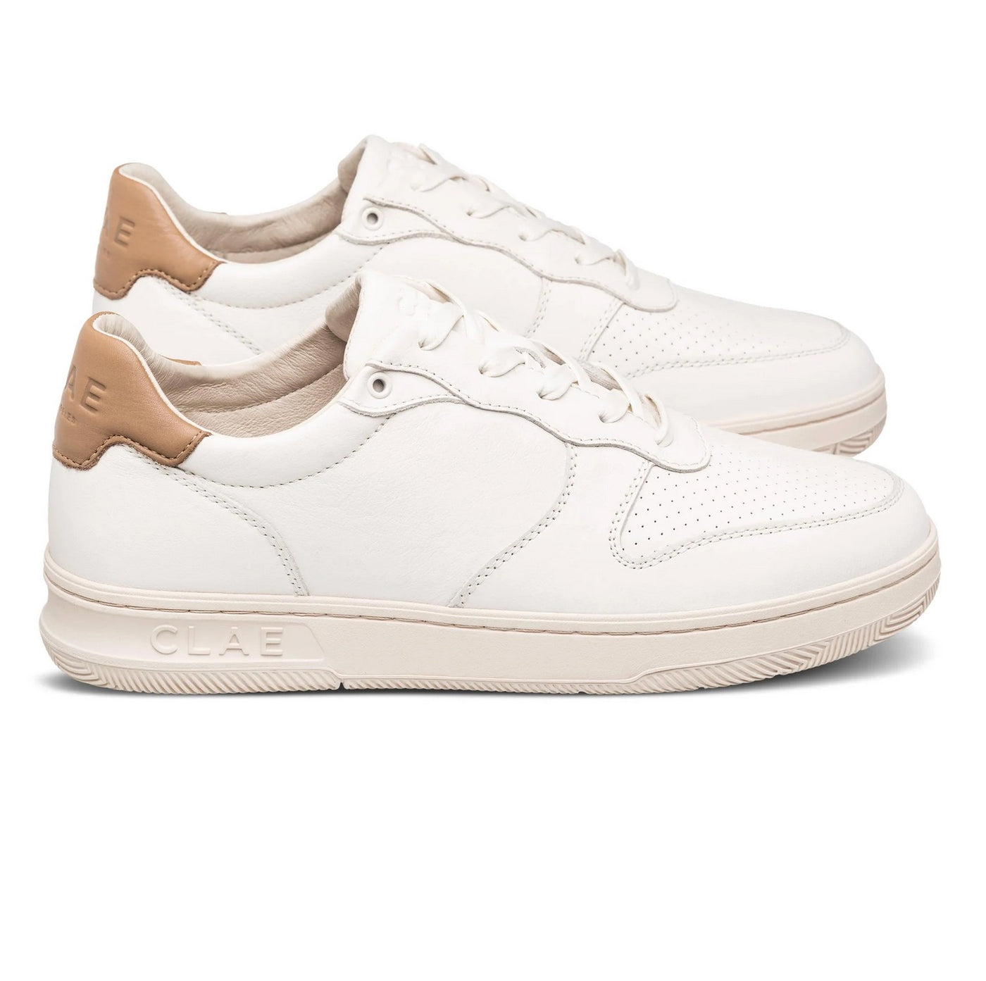 MALONE off-white camel brown
