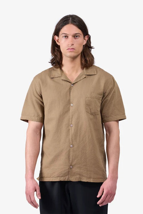 LINEN Short Sleeved Shirt | Colorful Standard