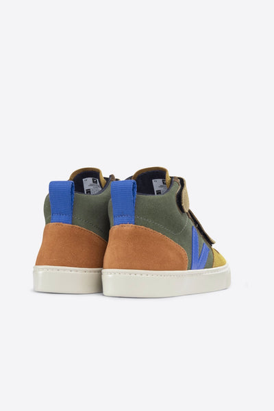 JUNIOR SMALL V-10 MID suede multico mud paros