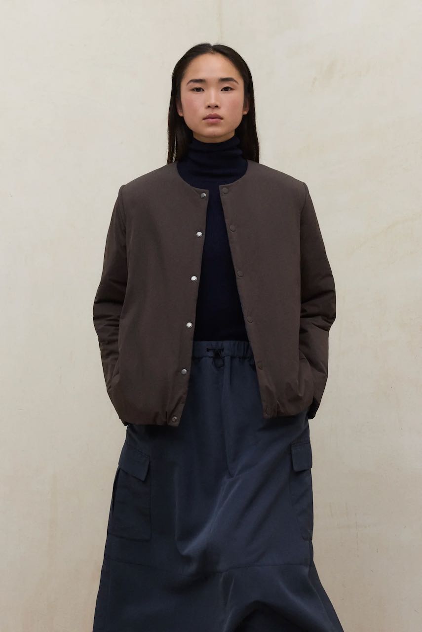 GERES Jacket dark chocolate