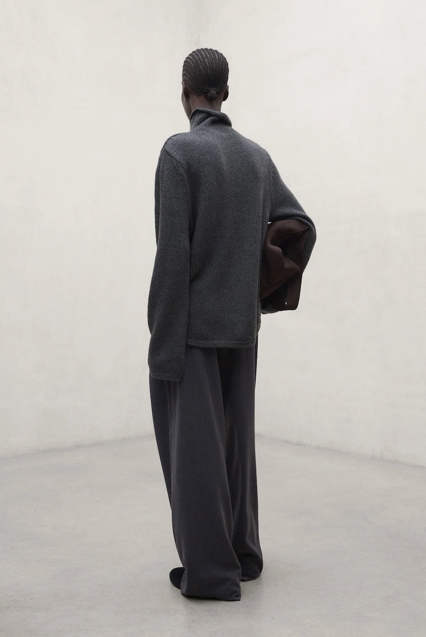 KIRA Knit Pullover dark khaki