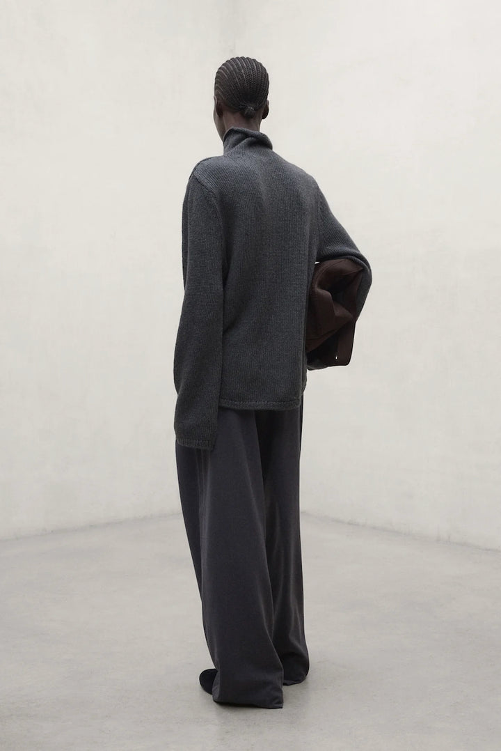 KIRA Knit Pullover dark khaki