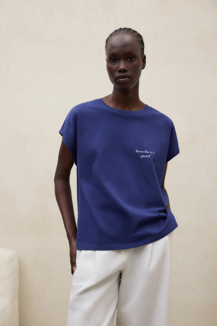 NAMUR T-Shirt blue indigo