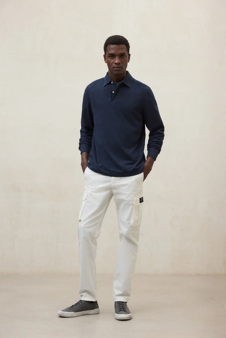 PATRICK LS Polo deep navy