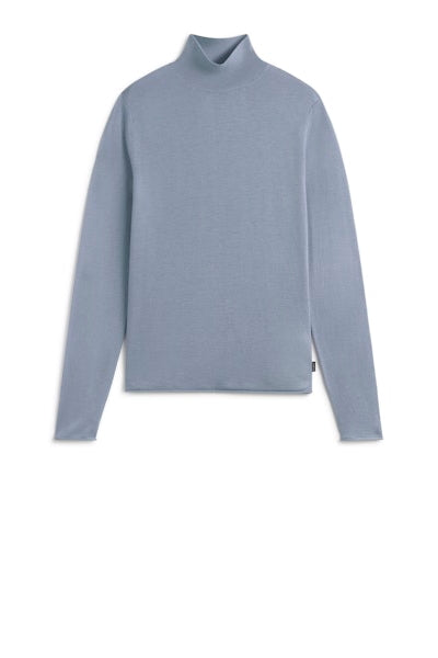 FAYA Knit Sweater blue lilac