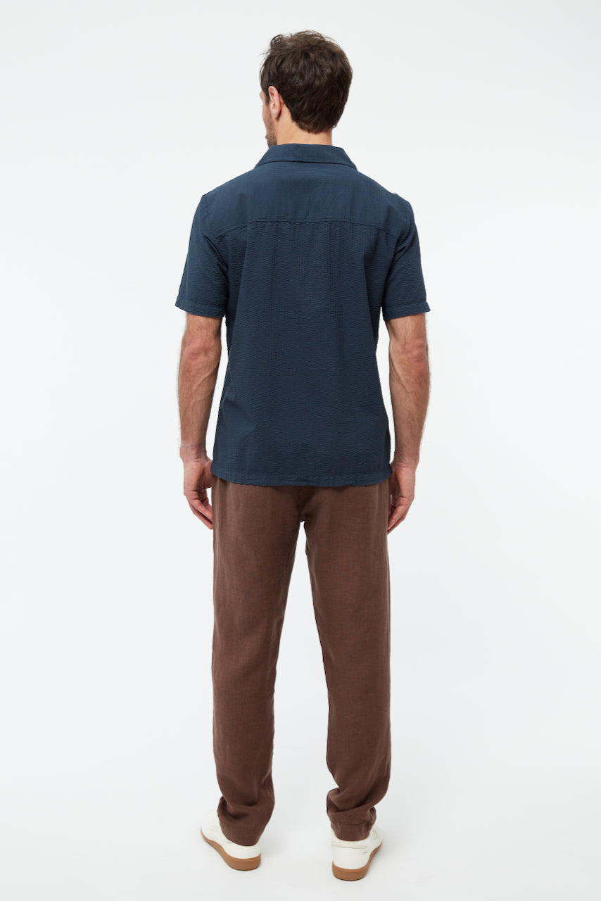 GBEric Linen Pants chocolate brown