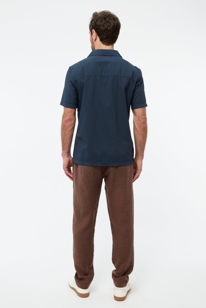 GBEric Linen Pants chocolate brown