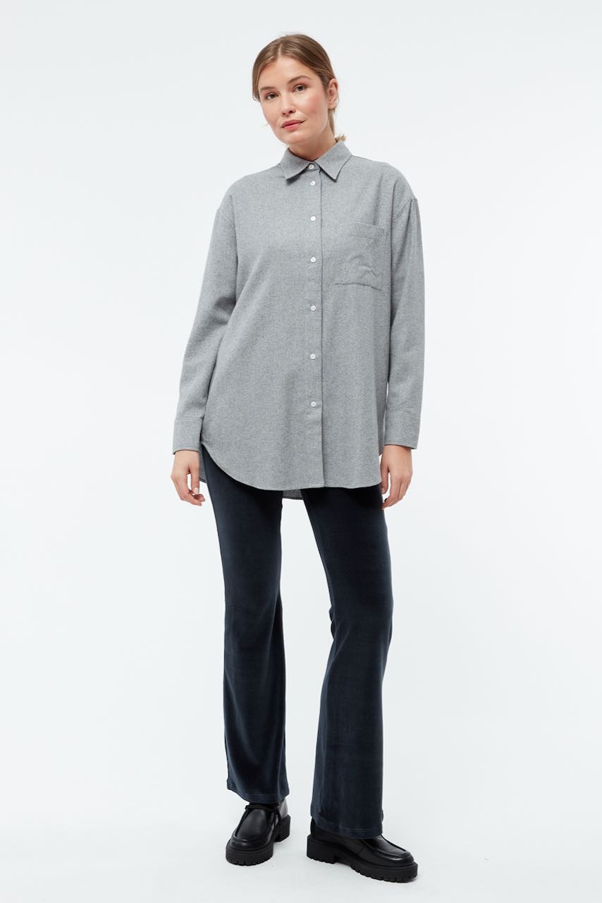 GBELIDA Bluse mid grey