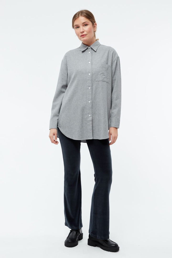 GBELIDA Bluse mid grey