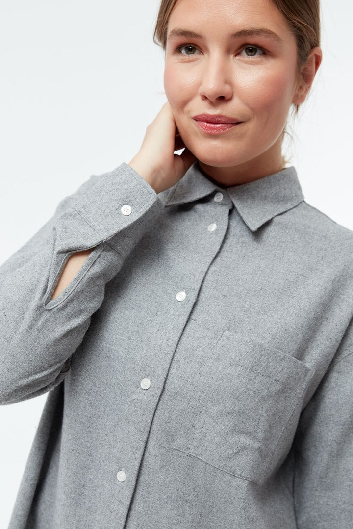 GBELIDA Bluse mid grey