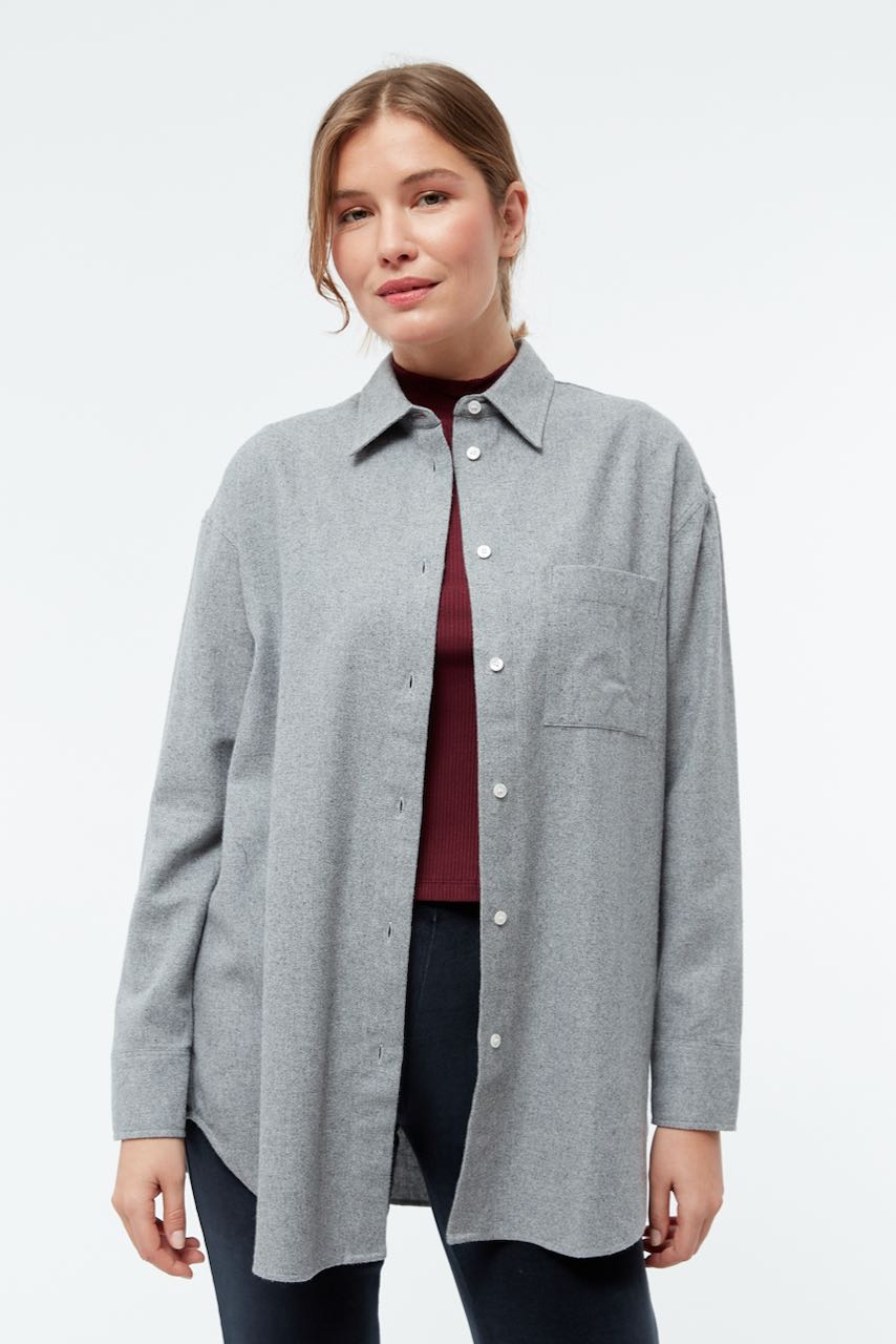 GBELIDA Bluse mid grey