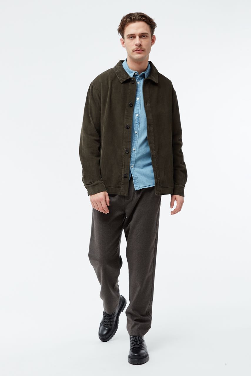 GBHUNTER Cord Jacket dark olive