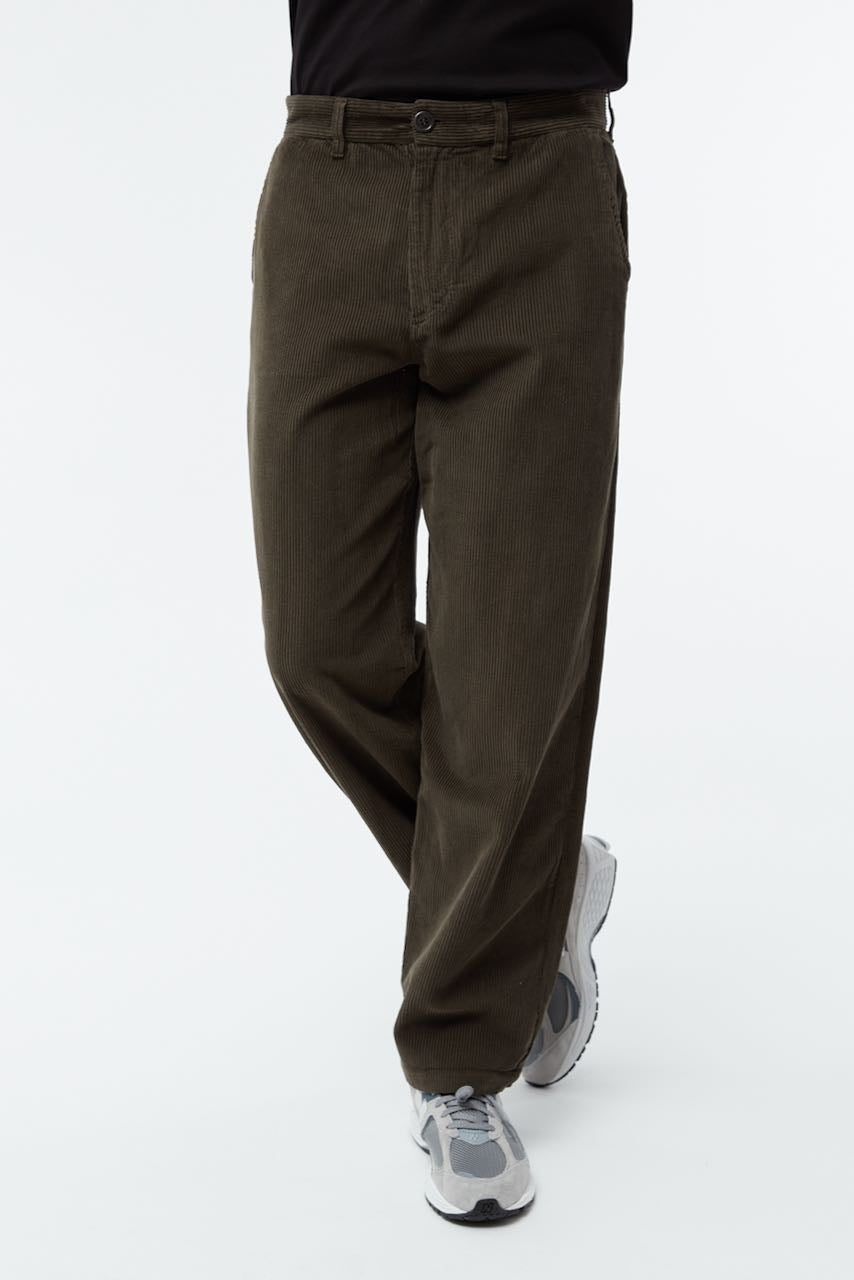 GBKLAAS Cord Pants dark olive