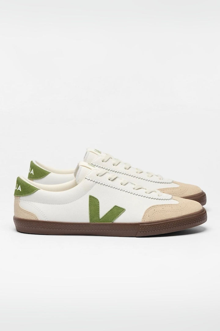VOLLEY O.T. Leather white kiwi bark