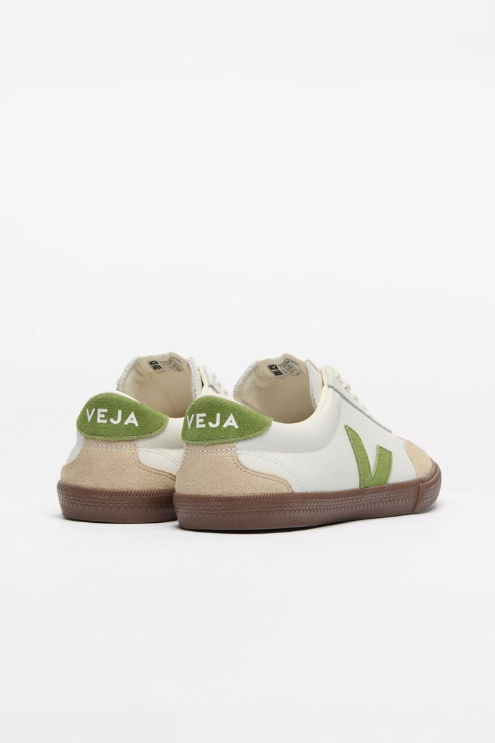 VOLLEY O.T. Leather white kiwi bark