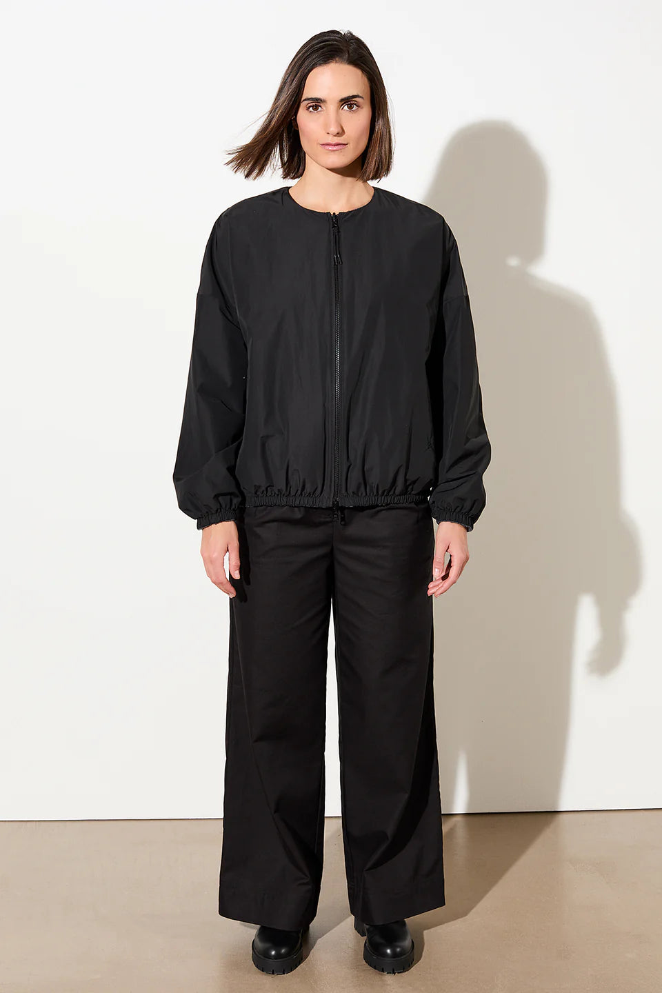 CRESTON Jacket black/graphite