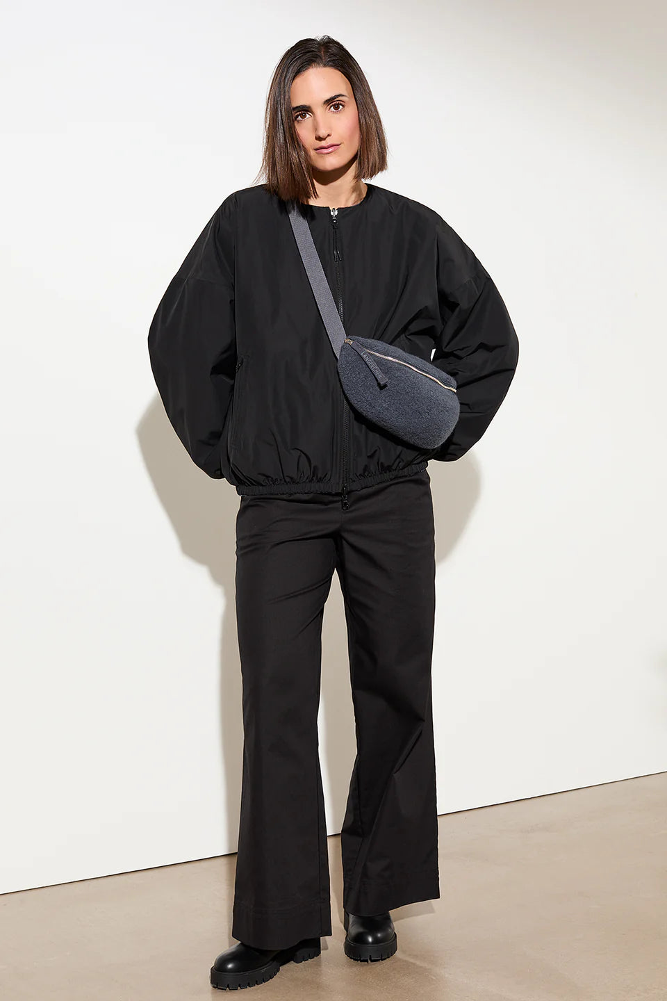 CRESTON Jacket black/graphite