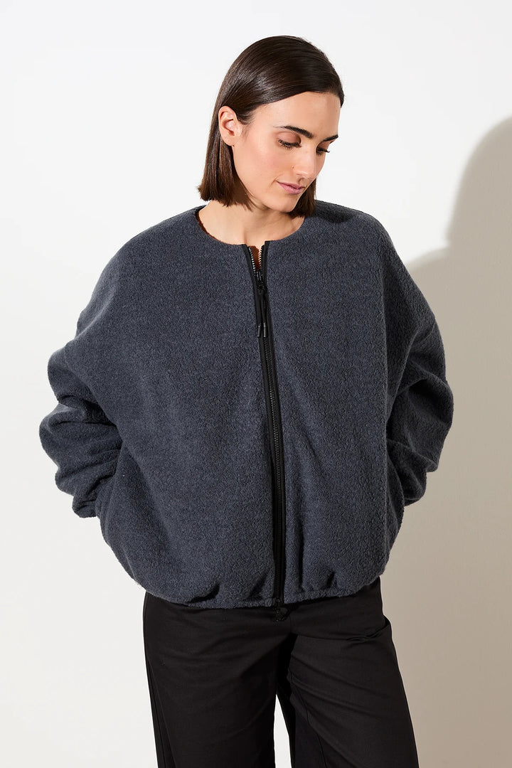 CRESTON Jacket black/graphite