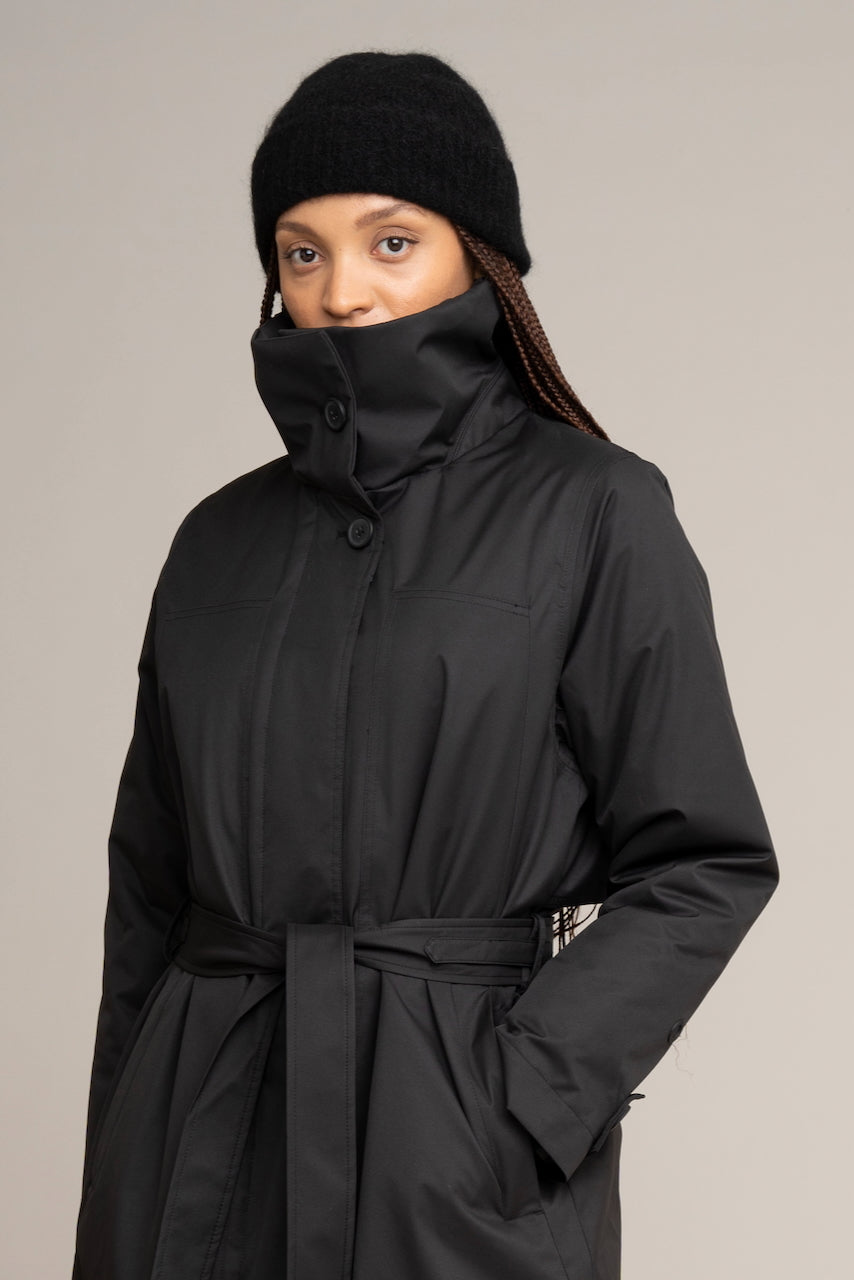 KAIA 2-in-1 Coat black