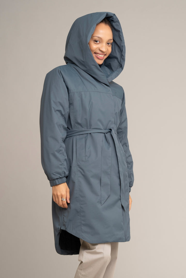 ODA Coat cold blue