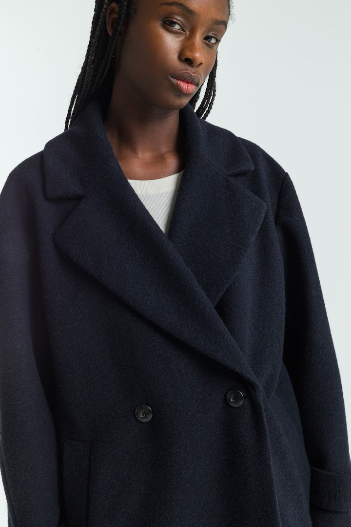 MASAKO Unisex Coat maritime blue