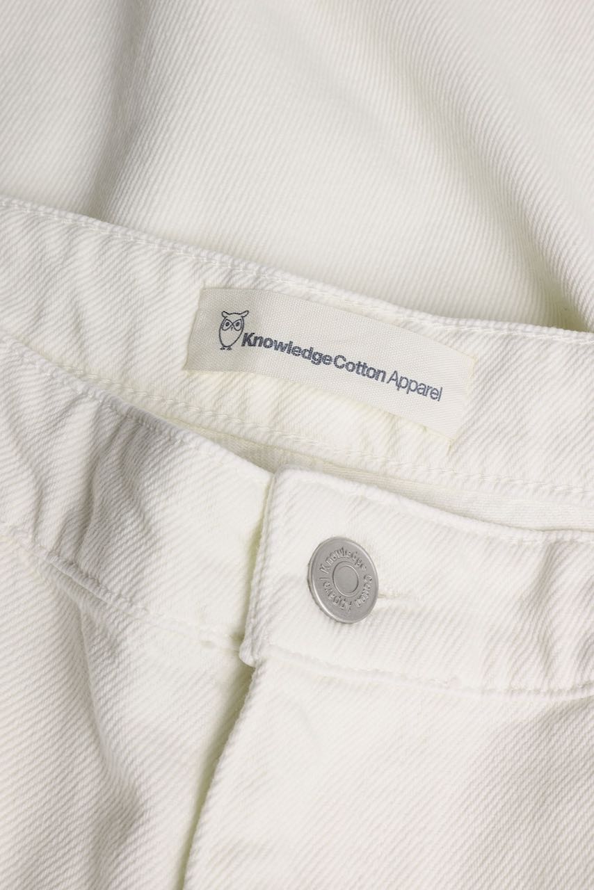 FLINT 5-Pocket Twill Pants egret