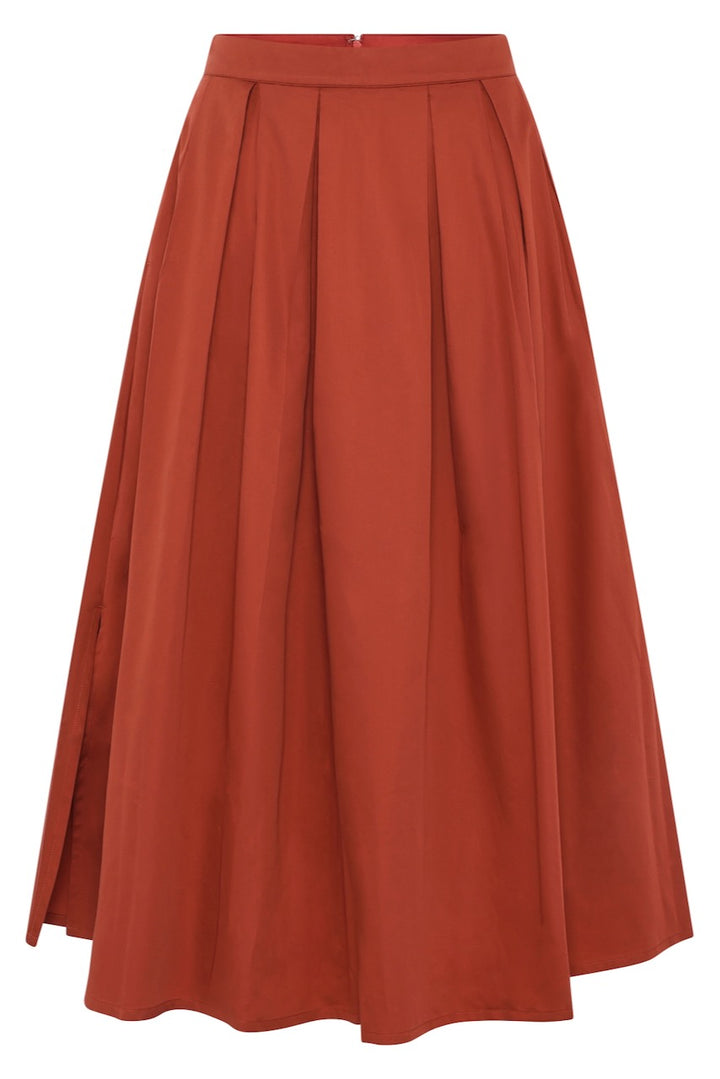 SATIN PLEAT Skirt KCA
