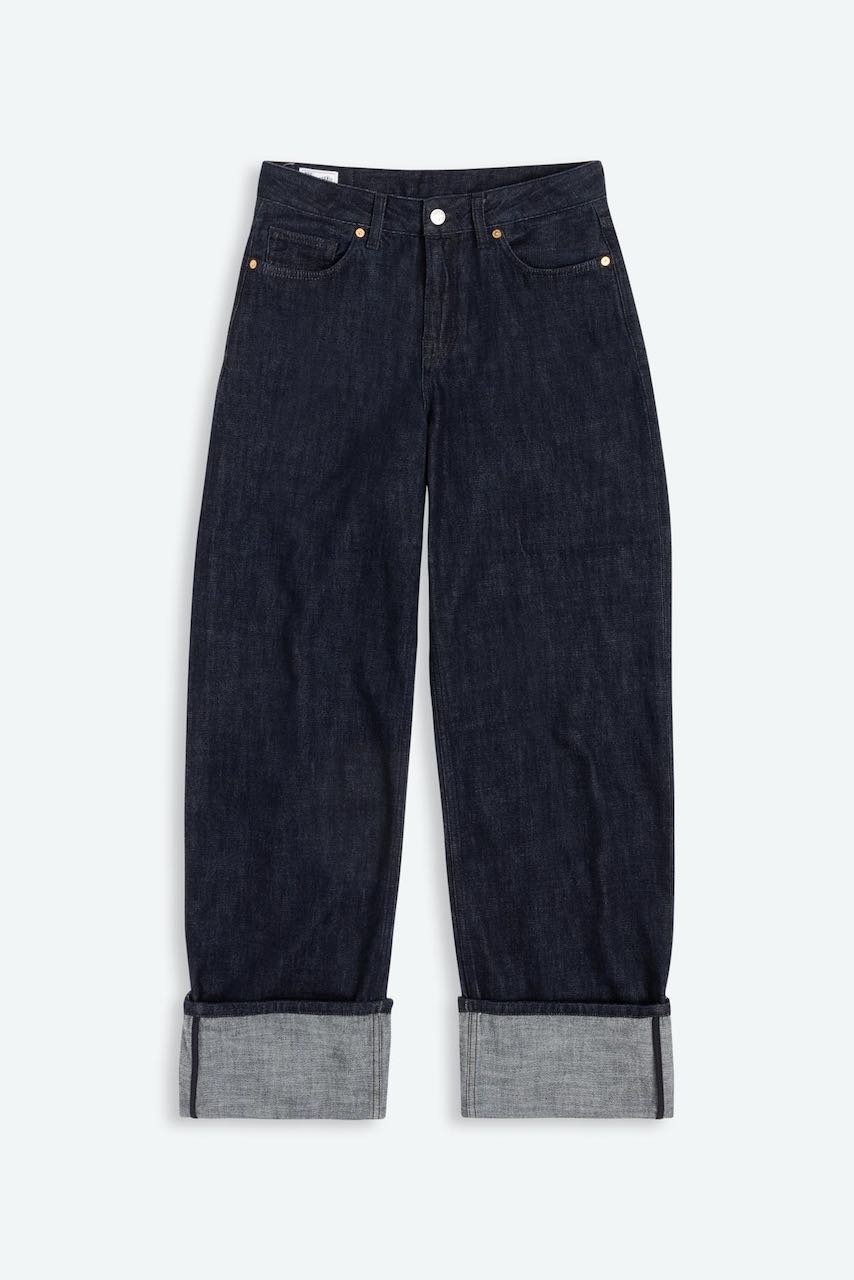 JOAN TURNUP Jeans suse rinse
