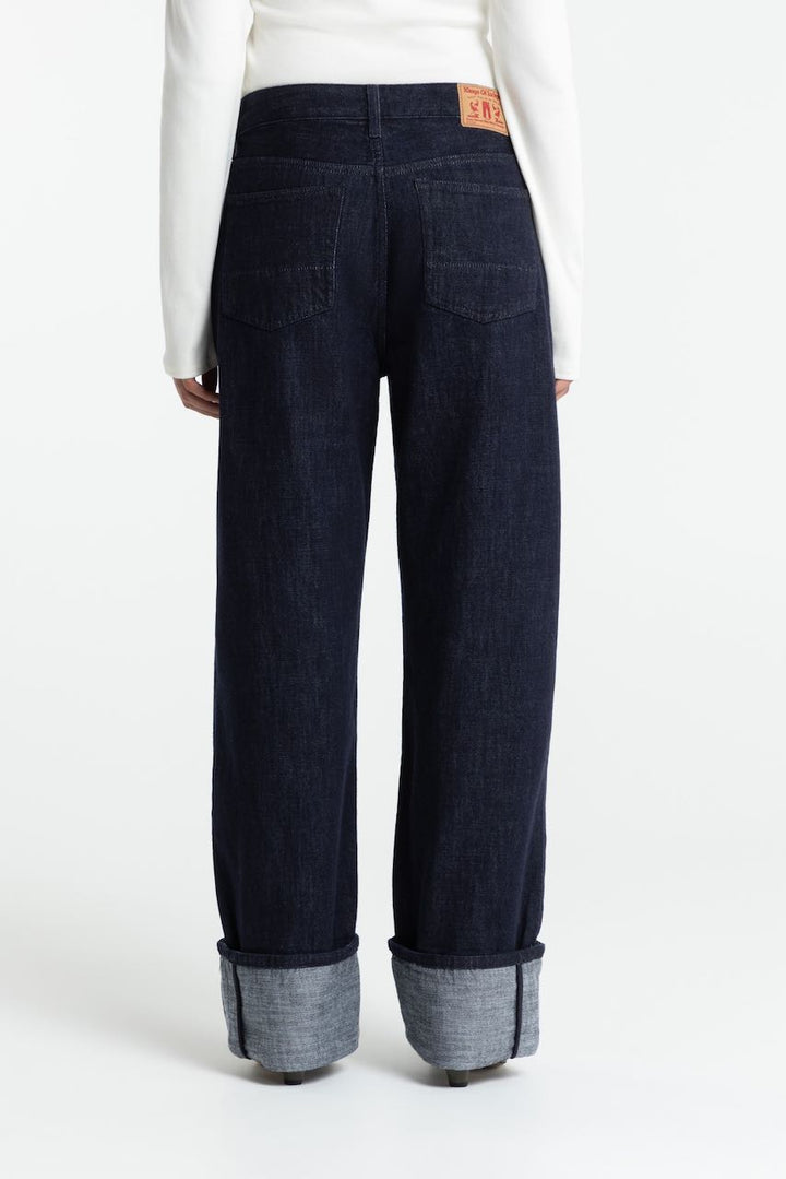 JOAN TURNUP Jeans suse rinse